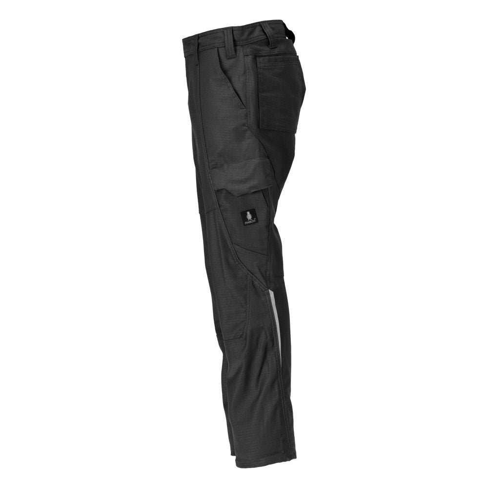 Pantaloni cu buzunare pe coapse, bumbac+ pantaloni