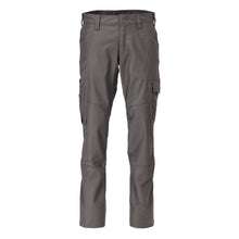 Pantaloni cu buzunare pe coapsă, bumbac+ pantaloni, antracit închis
