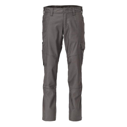 Pantaloni cu buzunare pe coapsă, bumbac+ pantaloni, antracit închis