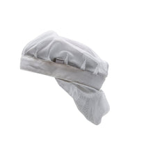 Glugă cu șapcă plasă pentru păr mărimea ONE, albă | Pachet (1 bucata)