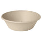 Der Classic Bowl 1000 ml - unbeschichtet Braun Bagasse 194x194x60 von Duni GmbH ist ein umweltfreundlicher, runder Einwegnapf mit glattem Rand und geringer Tiefe - ideal für nachhaltiges Essen; Packung enthält 40 Stück.