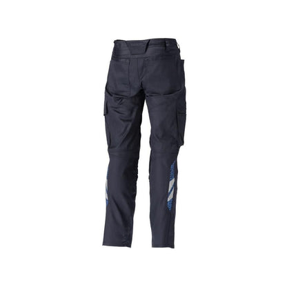 Pantaloni cu buzunare pentru genunchi, bumbac+, pantaloni usori