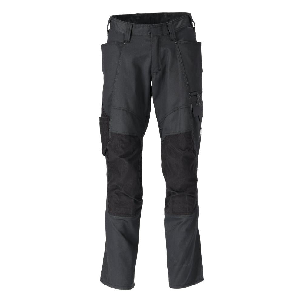 Pantaloni cu buzunare pentru genunchi, bumbac+, pantaloni usori