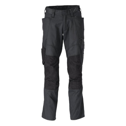 Pantaloni cu buzunare pentru genunchi, bumbac+, pantaloni usori