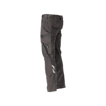 Pantaloni cu buzunare pentru genunchi, bumbac+, pantaloni deschisi, antracit inchis