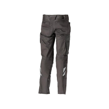 Pantaloni cu buzunare pentru genunchi, bumbac+, pantaloni deschisi, antracit inchis