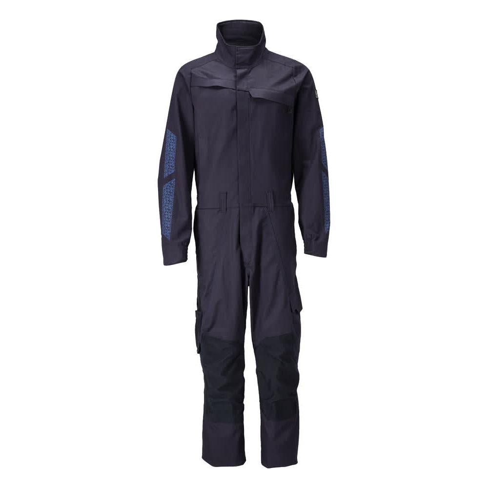 Salopetă cu combinație de buzunare pentru genunchi