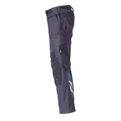 Pantaloni, buzunare pentru genunchi, pantaloni stretch, din bumbac