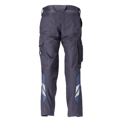 Pantaloni, buzunare pentru genunchi, pantaloni stretch, din bumbac