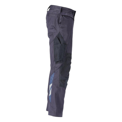 Pantaloni, buzunare pentru genunchi, pantaloni stretch, din bumbac