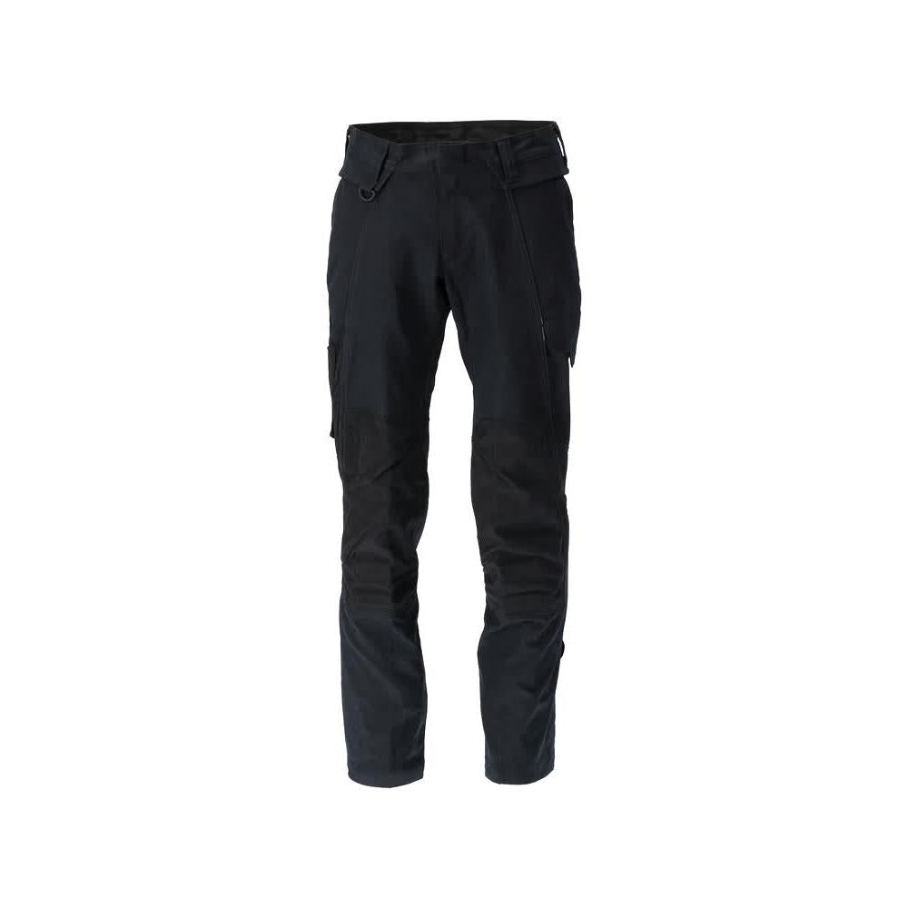 Pantaloni, buzunare pentru genunchi, pantaloni stretch, din bumbac