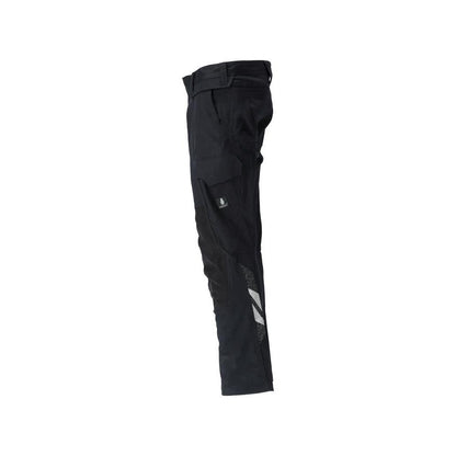 Pantaloni, buzunare pentru genunchi, pantaloni stretch, din bumbac