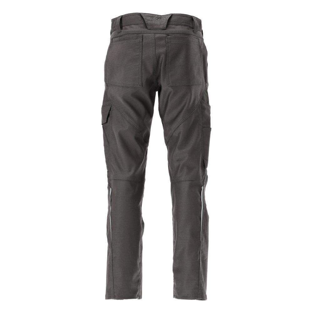 Pantaloni cu buzunare pentru genunchi, bumbac+ pantaloni, antracit închis