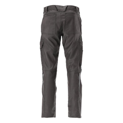 Pantaloni cu buzunare pentru genunchi, bumbac+ pantaloni, antracit închis