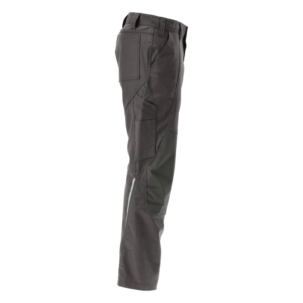 Pantaloni cu buzunare pentru genunchi, bumbac+ pantaloni, antracit închis