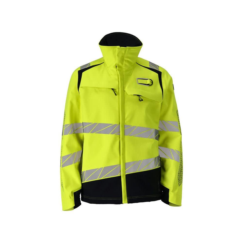 Jachetă Soft Shell Jachetă Soft Shell Multisafe, mare vizibilitate galben/negru-albastru