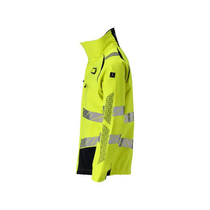 Jachetă Soft Shell Jachetă Soft Shell Multisafe, mare vizibilitate galben/negru-albastru