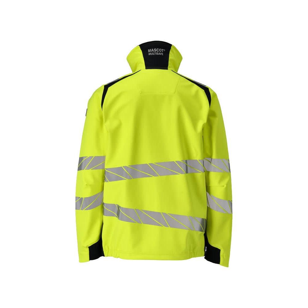 Jachetă Soft Shell Jachetă Soft Shell Multisafe, mare vizibilitate galben/negru-albastru