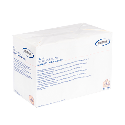 MaiMed-MK-comprese din tifon nelsteril de 100 bucăți/sac de hârtie