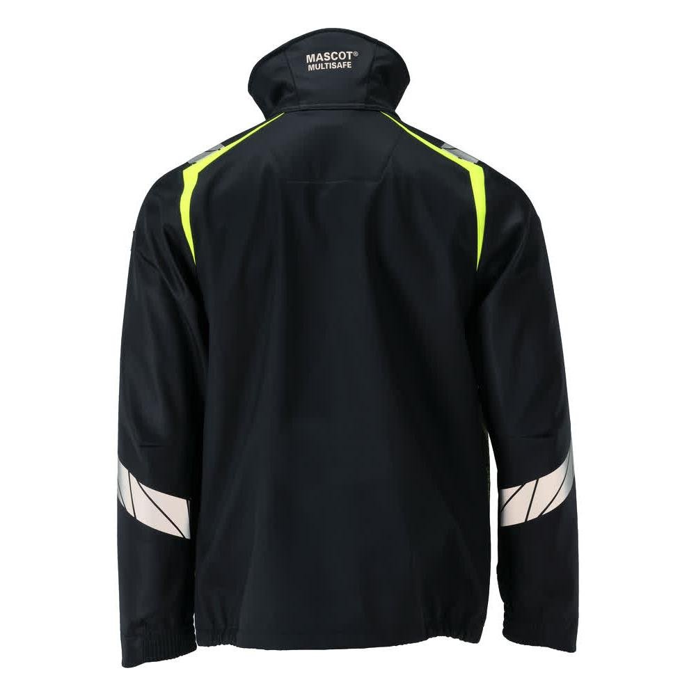 Jachetă Softshell Jachetă softshell Multisafe, negru albastru/galben hi-vis