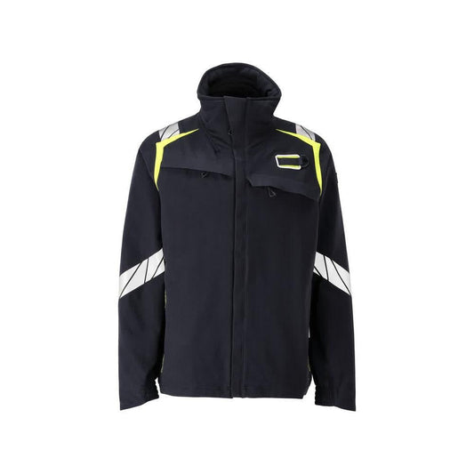 Jachetă, geacă de lucru ULTIMATE STRETCH Multisafe, negru albastru/galben hi-vis