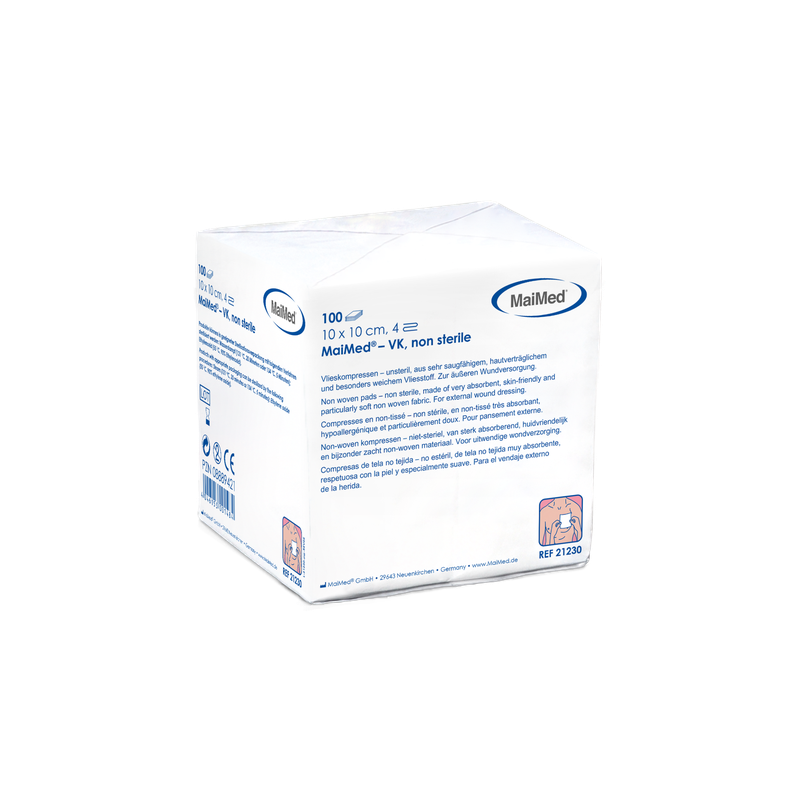 MaiMed-VK comprese din lână nesterilă de 100 bucăți/sac de hârtie