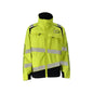 Jachetă, inserții elastice Jachetă de lucru Multisafe, hi-vis galben/negru-albastru