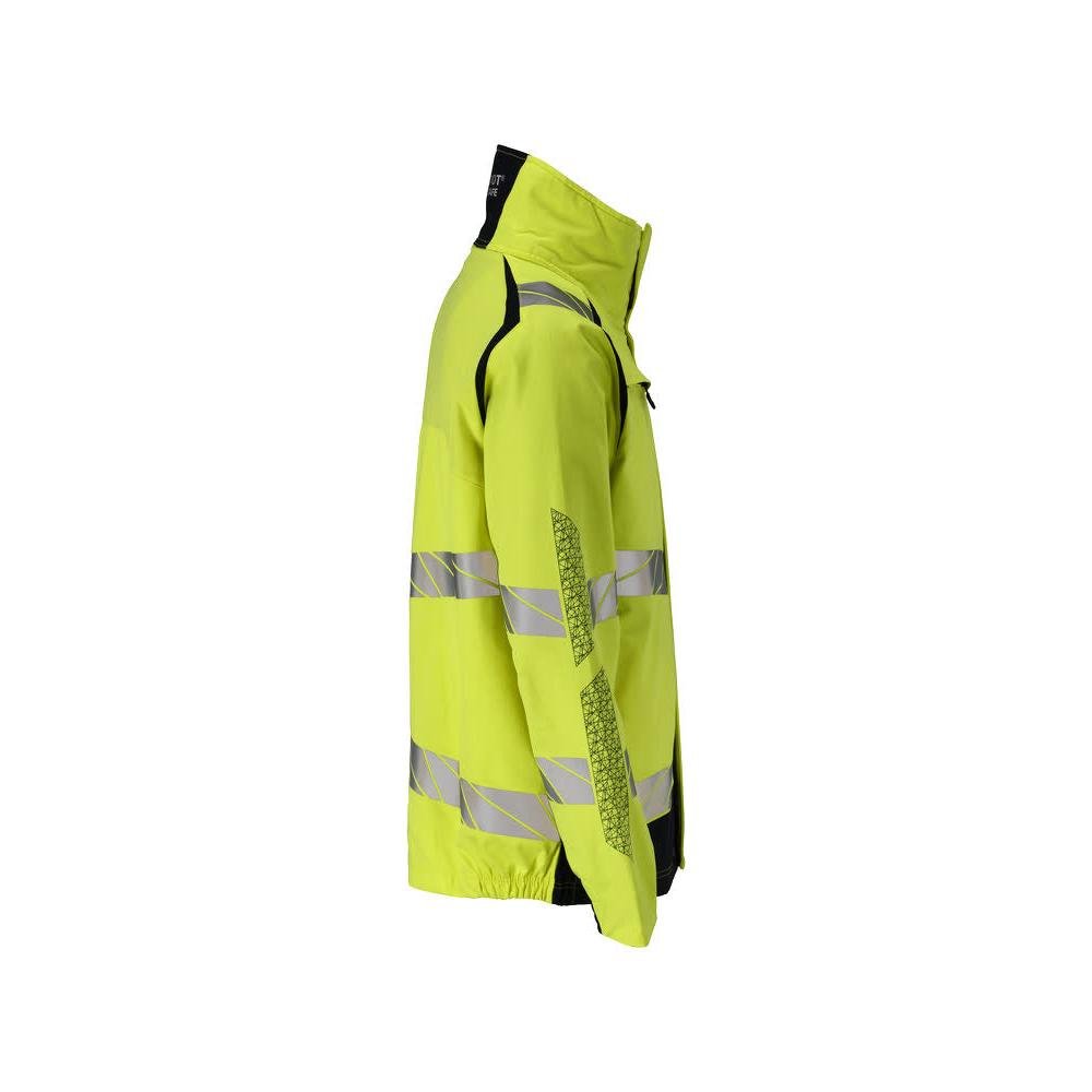Jachetă, inserții elastice Jachetă de lucru Multisafe, hi-vis galben/negru-albastru