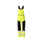 Salopete, buzunare pentru genunchi, inserții elastice Salopete Multisafe, hi-vis galben/negru-albastru