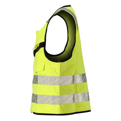 Vestă pentru scule Vestă pentru scule Multisafe, galben/negru-albastru de mare vizibilitate