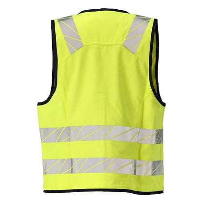 Vestă pentru scule Vestă pentru scule Multisafe, galben/negru-albastru de mare vizibilitate