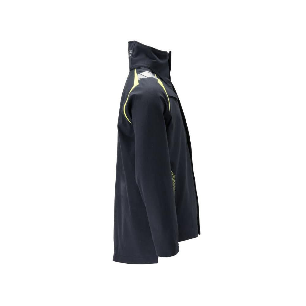 Jachetă Hard Shell Jachetă Multisafe, negru albastru/galben hi-vis