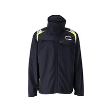 Jachetă, inserții elastice Jachetă de lucru Multisafe, negru albastru/galben hi-vis
