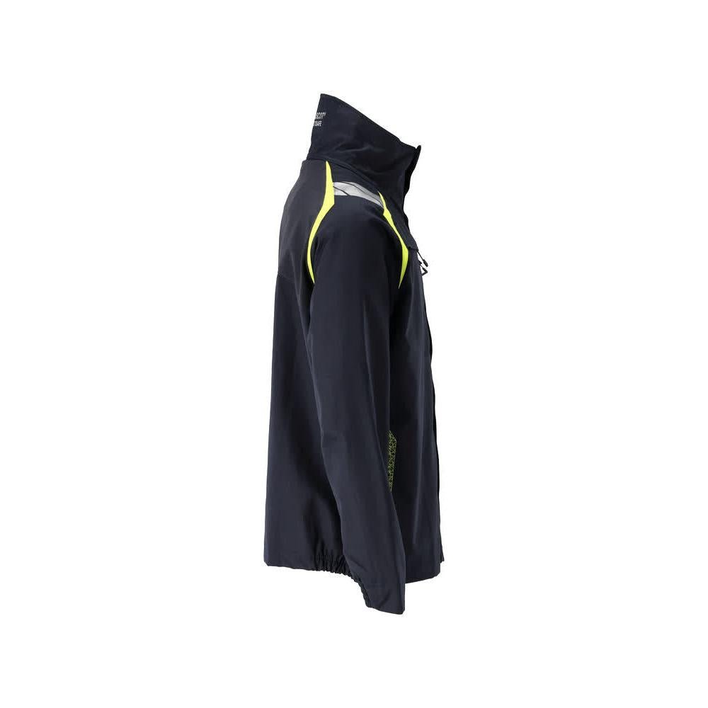 Jachetă, inserții elastice Jachetă de lucru Multisafe, negru albastru/galben hi-vis