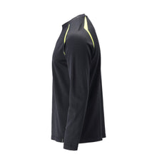 Tricou, maneca lunga, croire moderna Tricou Multisafe, negru albastru/galben hi-vis