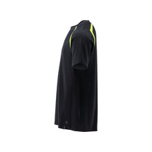Tricou, modern fit Tricou Multisafe, negru albastru/galben hi-vis