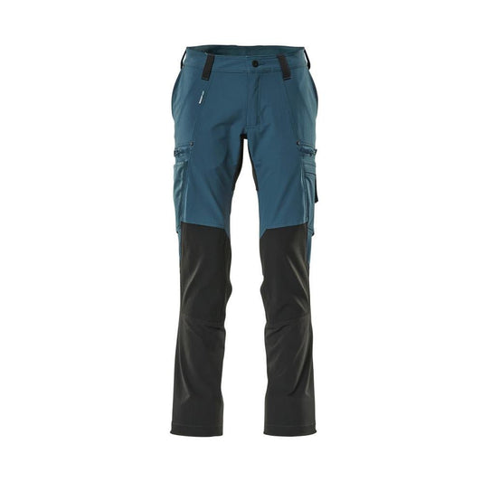 Pantaloni functionali, pantaloni ULTIMATE STRETCH, petrol inchis/negru