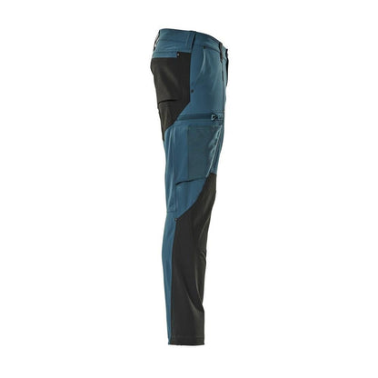 Pantaloni functionali, pantaloni ULTIMATE STRETCH, petrol inchis/negru