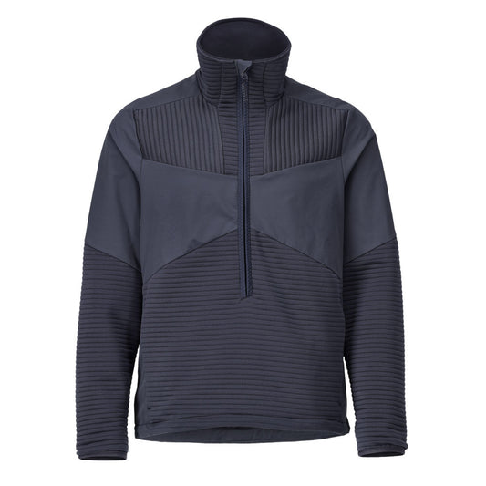 Pulover fleece, fermoar scurt, căptușeală jachetă microfleece