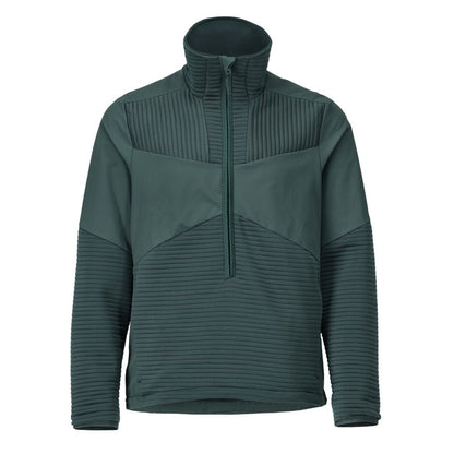 Pulover fleece, fermoar scurt, căptușeală jachetă microfleece