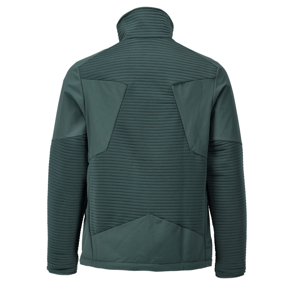 Pulover fleece, fermoar scurt, căptușeală jachetă microfleece