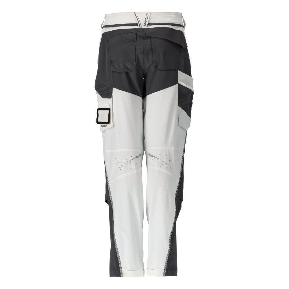 Pantaloni cu buzunare pentru genunchi, femei, pantaloni de pictori