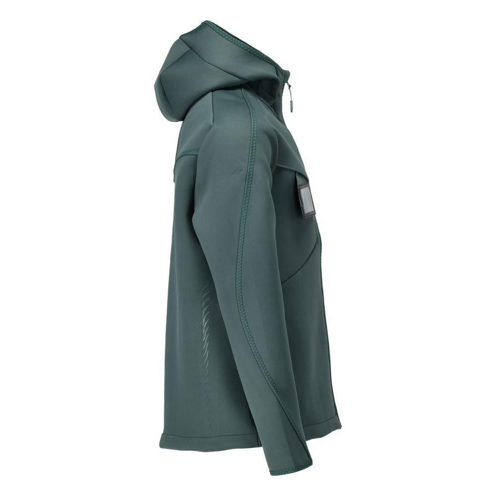 Jachetă soft shell, glugă, jachetă soft shell cu potrivire modernă