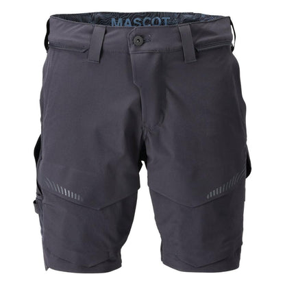 Pantaloni scurți, stretch, pantaloni scurți ușori, negru albastru