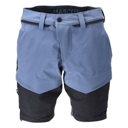 Pantaloni scurți, stretch, pantaloni scurți ușori, albastru piatră/albastru negru