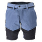 Pantaloni scurți, stretch, pantaloni scurți ușori, albastru piatră/albastru negru