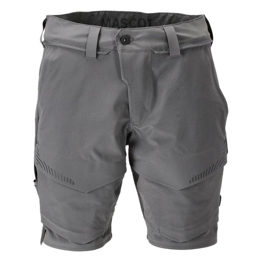 Pantaloni scurți, stretch, pantaloni scurți ușori, gri cărbune