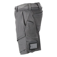 Pantaloni scurți, stretch, pantaloni scurți ușori, gri cărbune