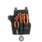 Geanta agatata, genti agatate electrician marimea ONE, neagra | Pachet (1 bucata)
