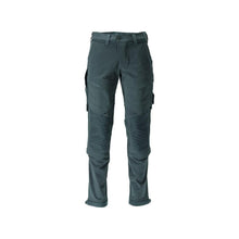 Pantaloni, buzunare pentru genunchi, rezistenti, pantaloni stretch, verde padure
